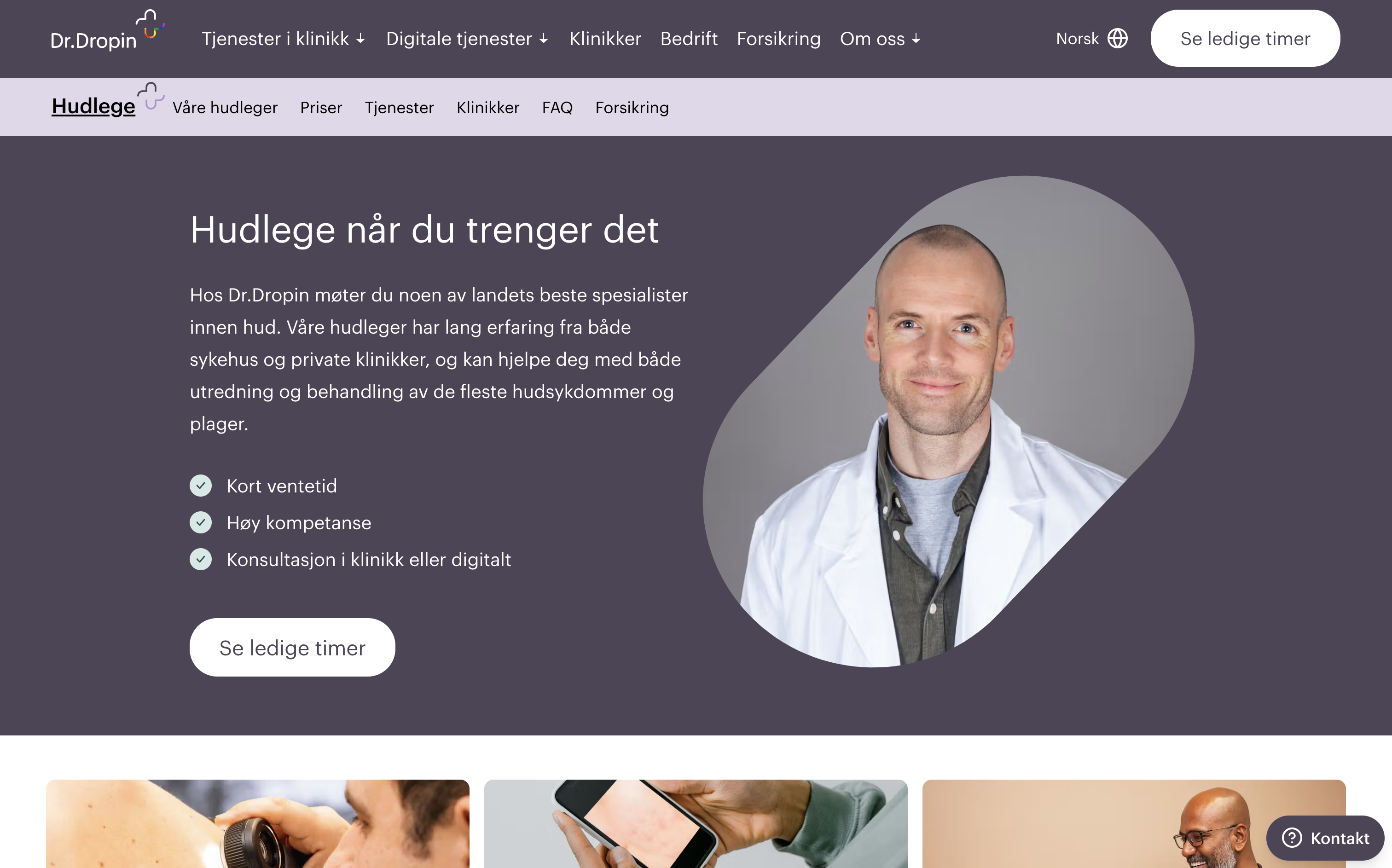 Dr.Dropin Platform Screenshot